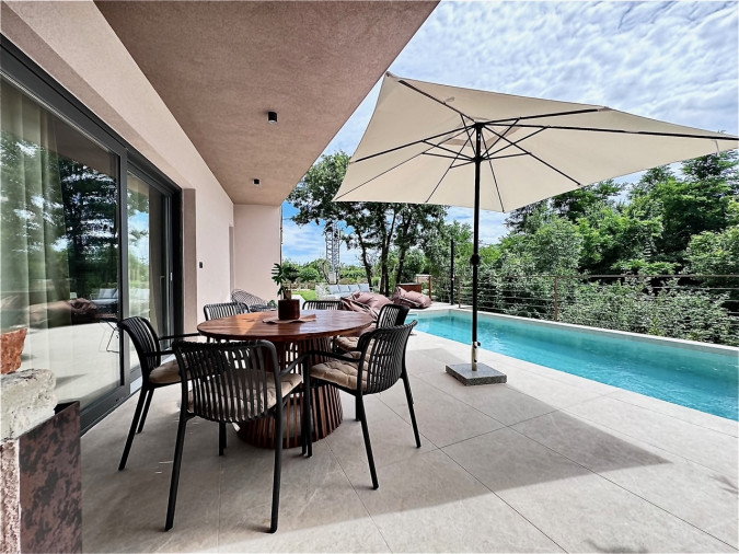 Eksterijer, Villa Veros sa slanim bazenom, Labin, Istra Labin