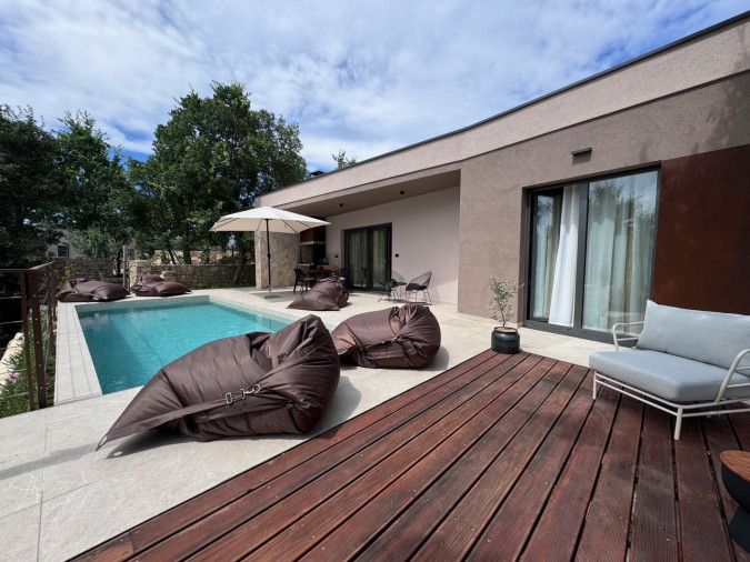 Eksterijer, Villa Veros sa slanim bazenom, Labin, Istra Labin