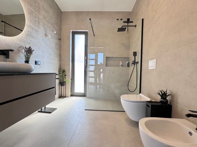 Interijer, Villa Veros sa slanim bazenom, Labin, Istra Labin