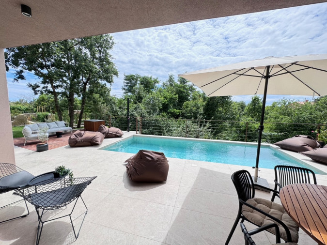 Eksterijer, Villa Veros sa slanim bazenom, Labin, Istra Labin
